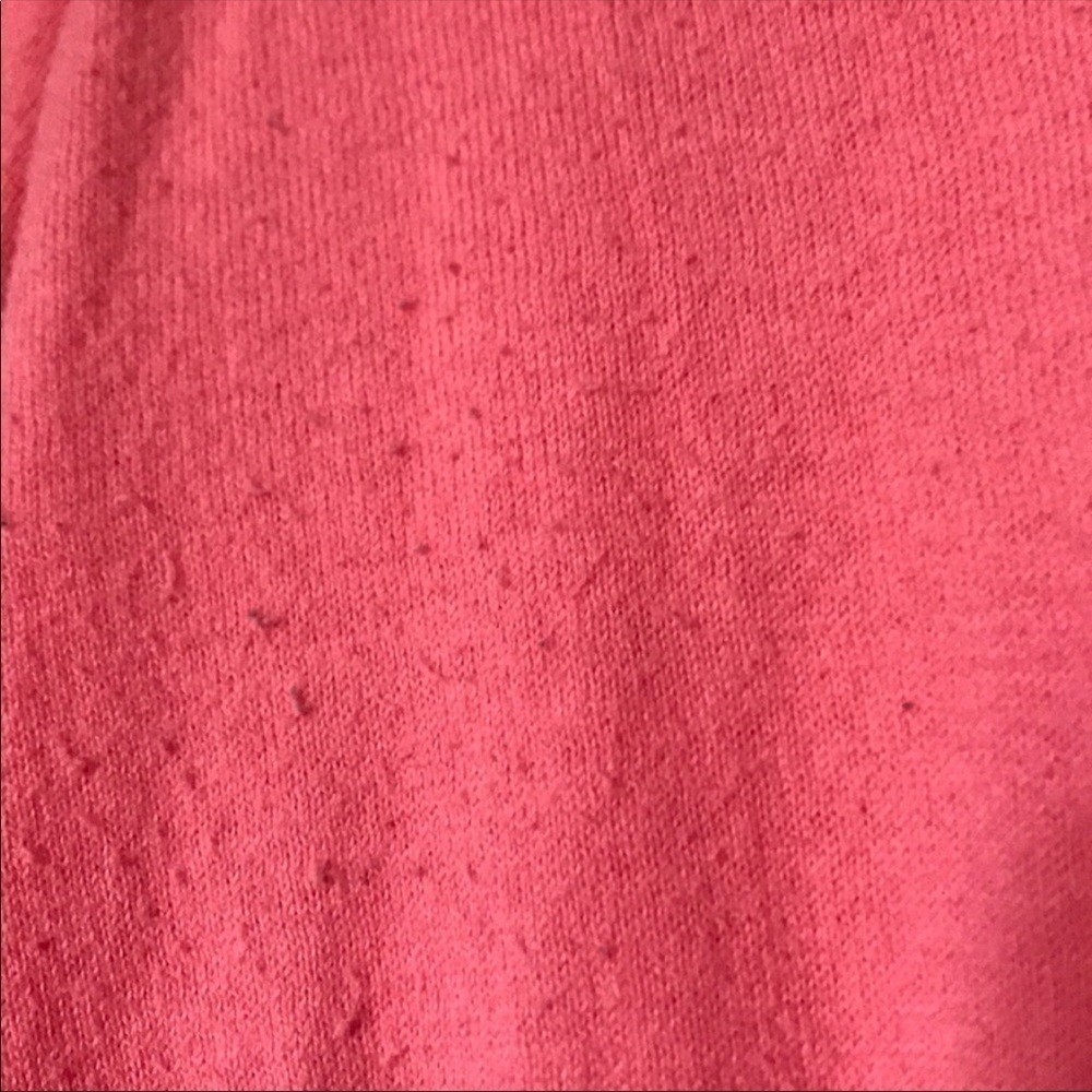 Old NAVY Coral Cropped Scoop Neck Button Up Short Sleeve Cardigan - Size Medium - Picture 4 of 5